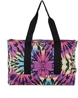 cubs handbag female multicolor large Paint Box & Neon Black Tie Dye
