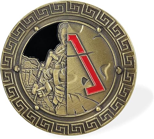Miniatura 2 de Moneda de desafío militar Spartan Warrior Ethos (amzag715)
