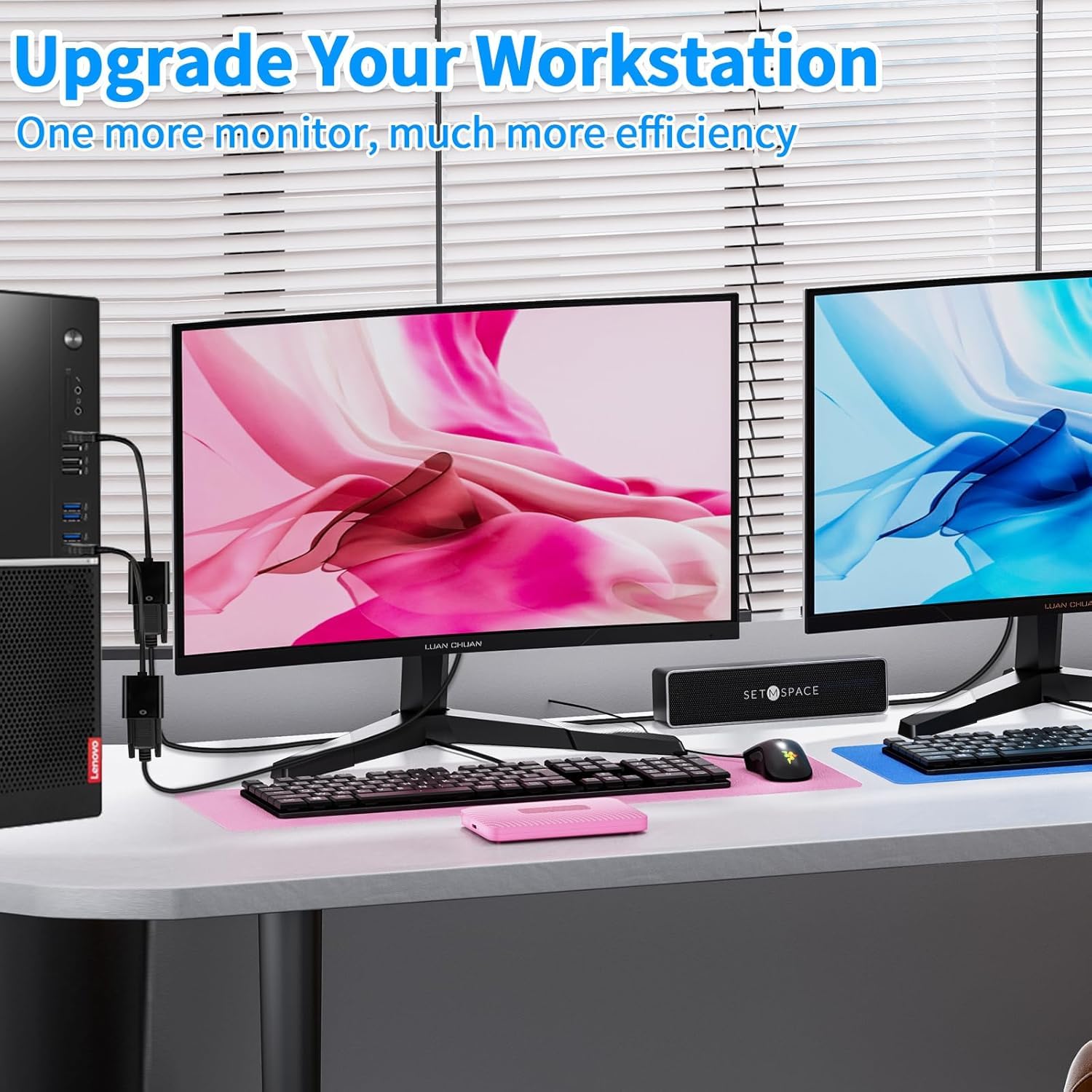 YIIFELL Adattatore HDMI a VGA, Unidirezionale HDMI a VGA 1080P (Maschio a Femmina) per Computer, Desktop, Laptop, PC, Monitor, Proiettore, HDTV, Chromebook, Xbox e altro ancora
