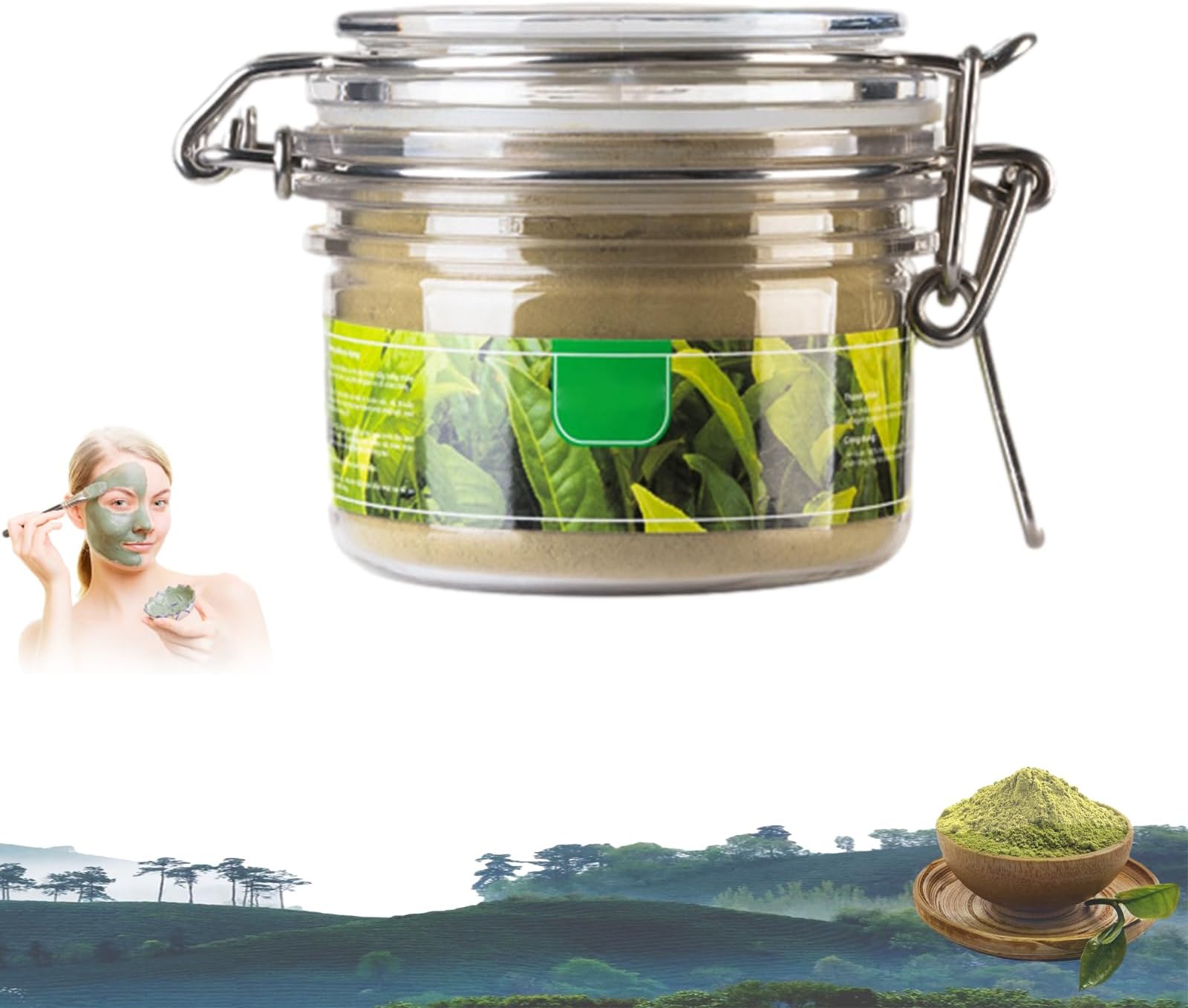 VZA Green Tea Mask, VZA Green Tea Blackhead Peel Off Mask