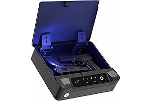 Gun Safe for Handgun, Protect Your Valuables with the Fingerprint Biometric Gun Safe