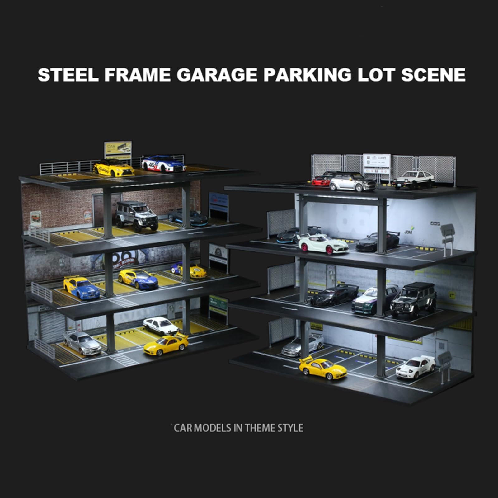 1:64 Garage Diorama Modello