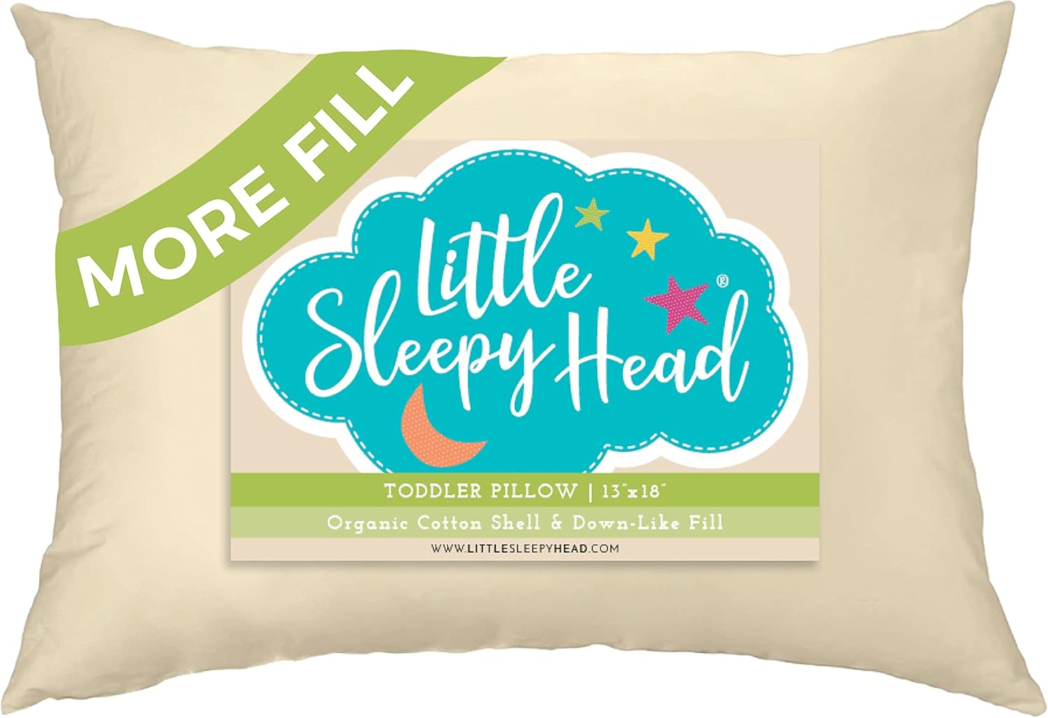 Little Sleepy Head 幼児用枕 さらに充填 13x18 オーガニックコットンシェル ダウンのような詰め物 価格交渉ok送料無料 Little Sleepy Head 幼児用枕 さらに充填 13x18 オーガニックコットンシェル ダウンのような詰め物 価格交渉ok送料無料