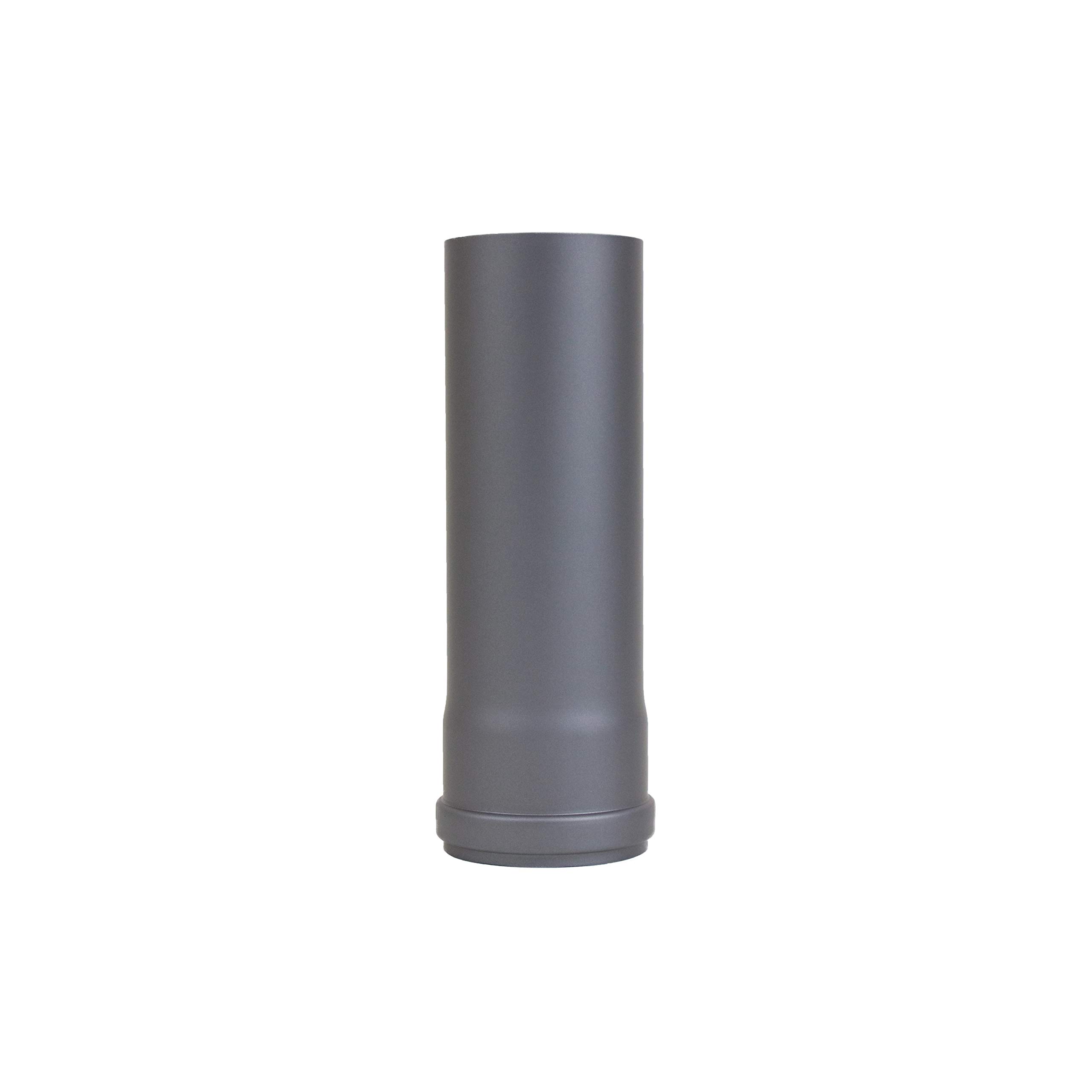 Lanzzas Pellet Pell Etrauch Pipe Pellet Stove Pipe Pellet Stove Pipe  Extension 250 mm Grey ø 80 mm : Amazon.de: DIY u0026 Tools