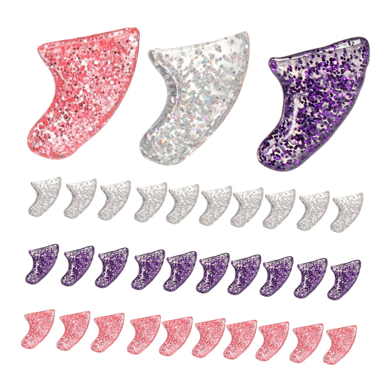 BESPORTBLE 300 Pcs Ensemble D'Ongles pour Animaux De Compagnie Capuchons pour Ongles De Chat Capuchons De Griffes Protège-Griffes De Chat Capuchons pour Chats Capuchons De Chaton Sûrs