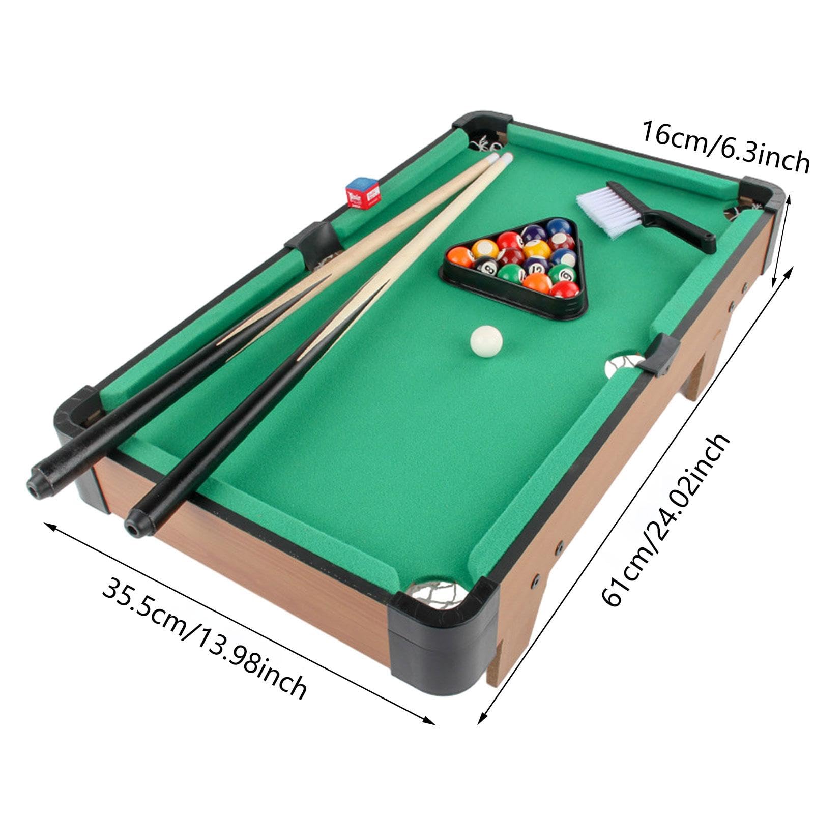 Amazon | Prasku 子供用ビリヤード台セット ゲームおもちゃ