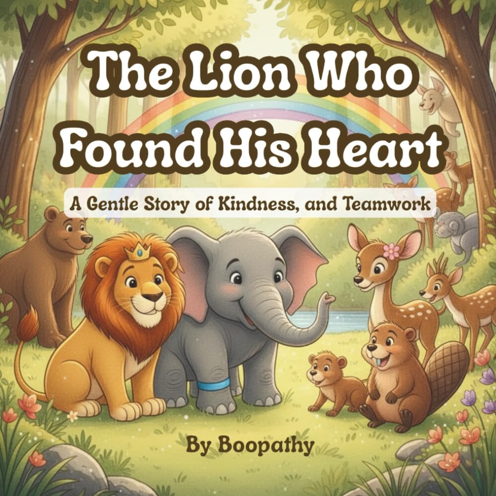 The Lion Who Found his Heart: A Gentle Story of Kindness and Teamwork – Short Bedtime Moral Story for Kids Ages 4–8, Inspiring Read Aloud Book for ... 5-Minute Animal Adventure for Early Readers