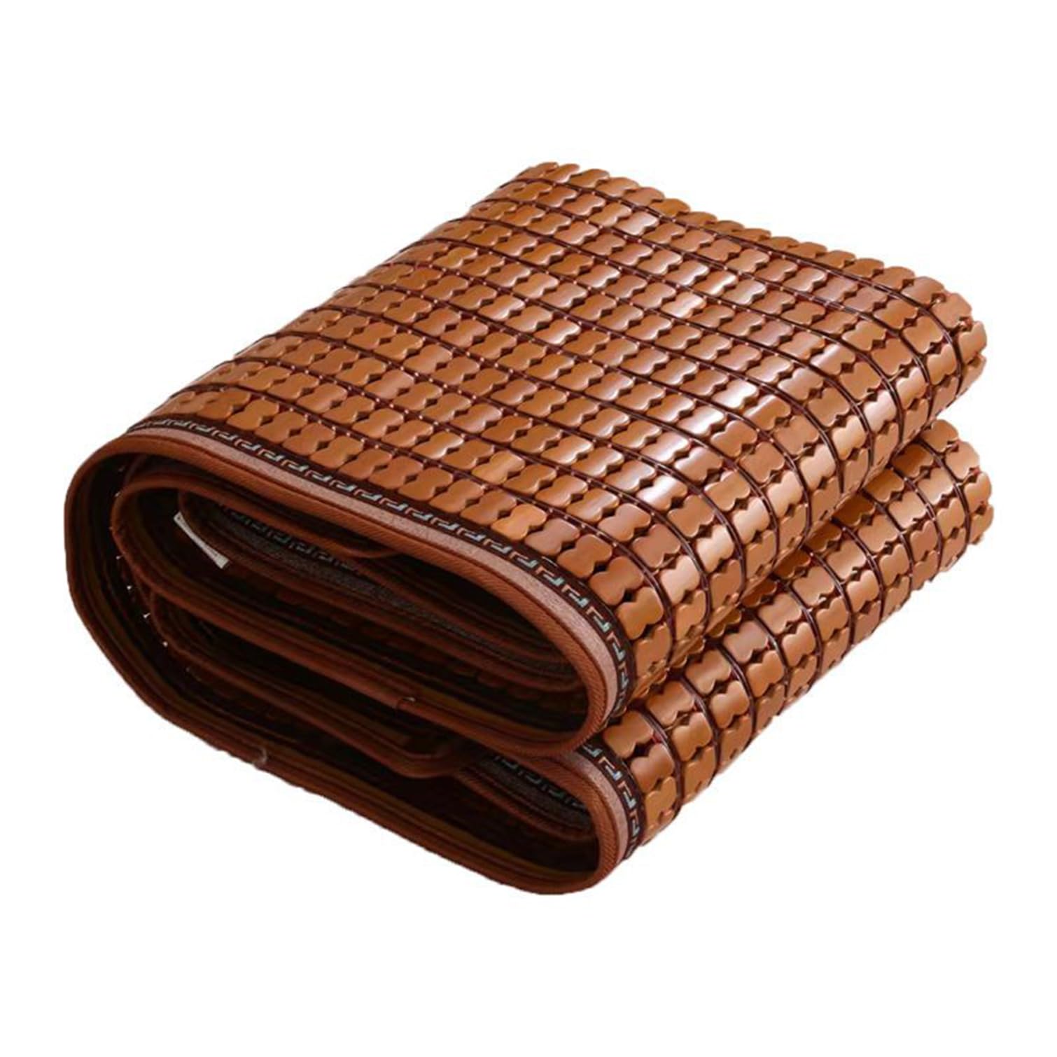 NIANXINN Tapis en Bambou,Tapis de Couchage D'été,Lit-Mat,Coussins de Couchage à Refroidissement Matelas en Bambou Mahjong,Tapis Antidérapant en Bambou Naturel,pour Canapé-lit (90x190cm)