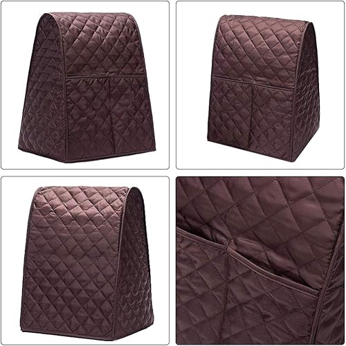 Miniatura 4 de Kitchen Aid - Funda para batidora, compatible con mezclador de pie KitchenaidHamilton de 5 a 8 cuartos de galón, cubierta antipolvo con bolsillos,