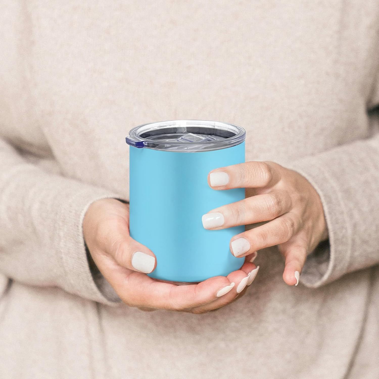 YOUKE OLA 16 Pack Stainless Steel Insulated Coffee Mug Bulk with Lids, 12oz Vacuum Insulated Double Wall Travel Mug for Hot and Cold Drinks Home Office Car, 16 Colors - Image 5