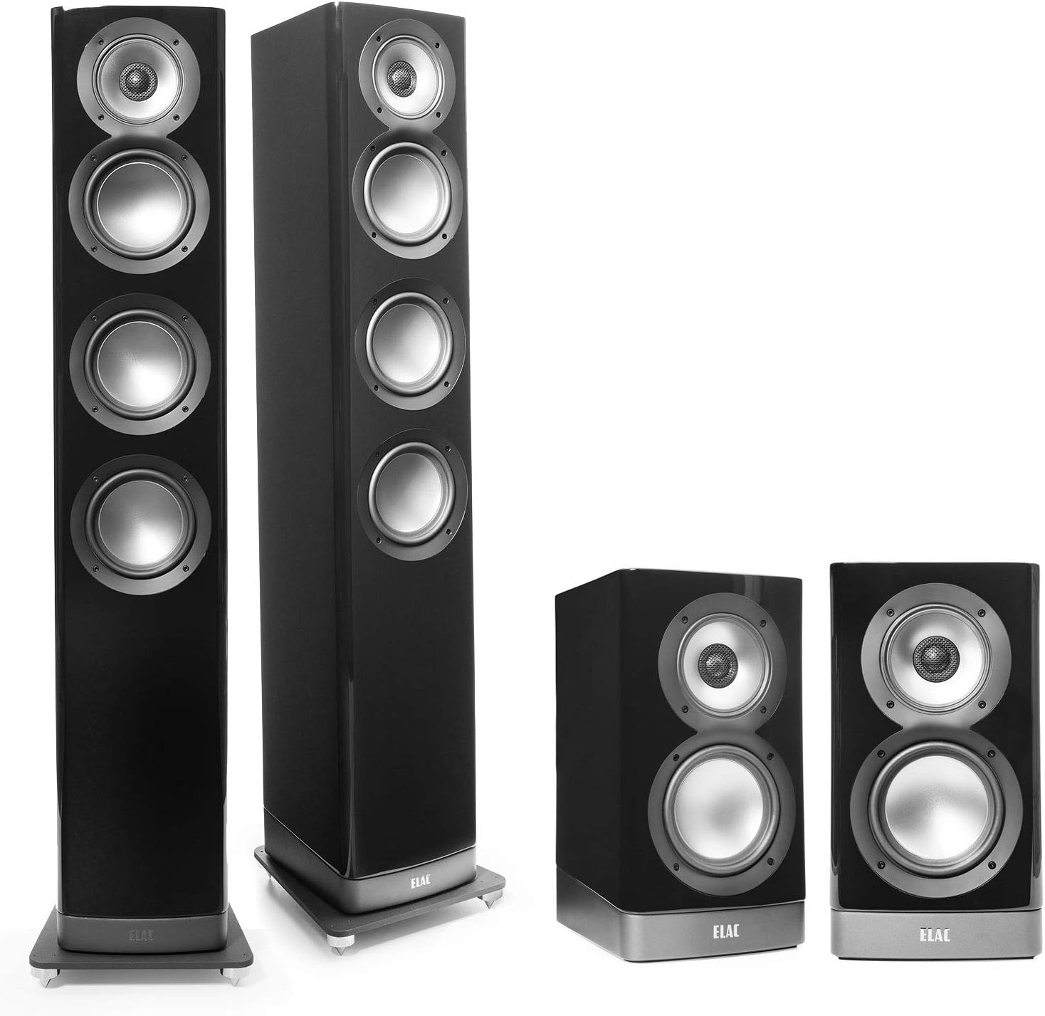 ELAC ARF51GB Navis Premium Powered Floorstanding Tower