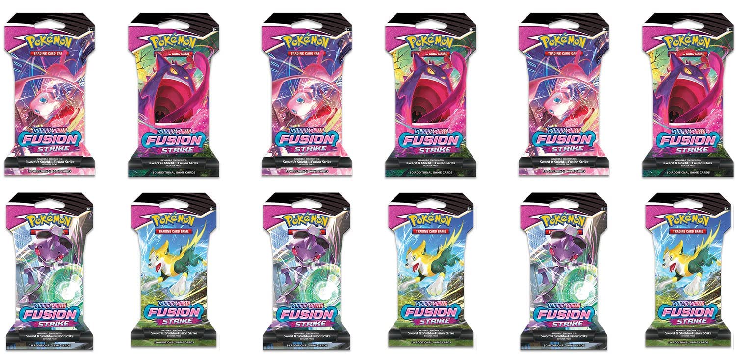 Amazon.co.jp: 12 Packs Pokemon TCG 10 Card Booster Pack Sword