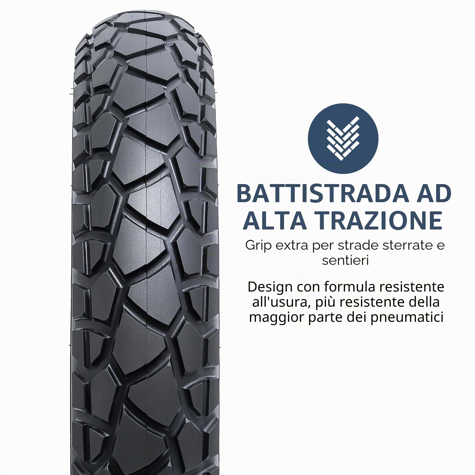 YunSCM 2 PCS Pneumatici per bici Fat E-Bike da 20 pollici 20 x 4.0/98-406 Direzionali per bicicletta da 20 x 4.0 20 x 4 cm