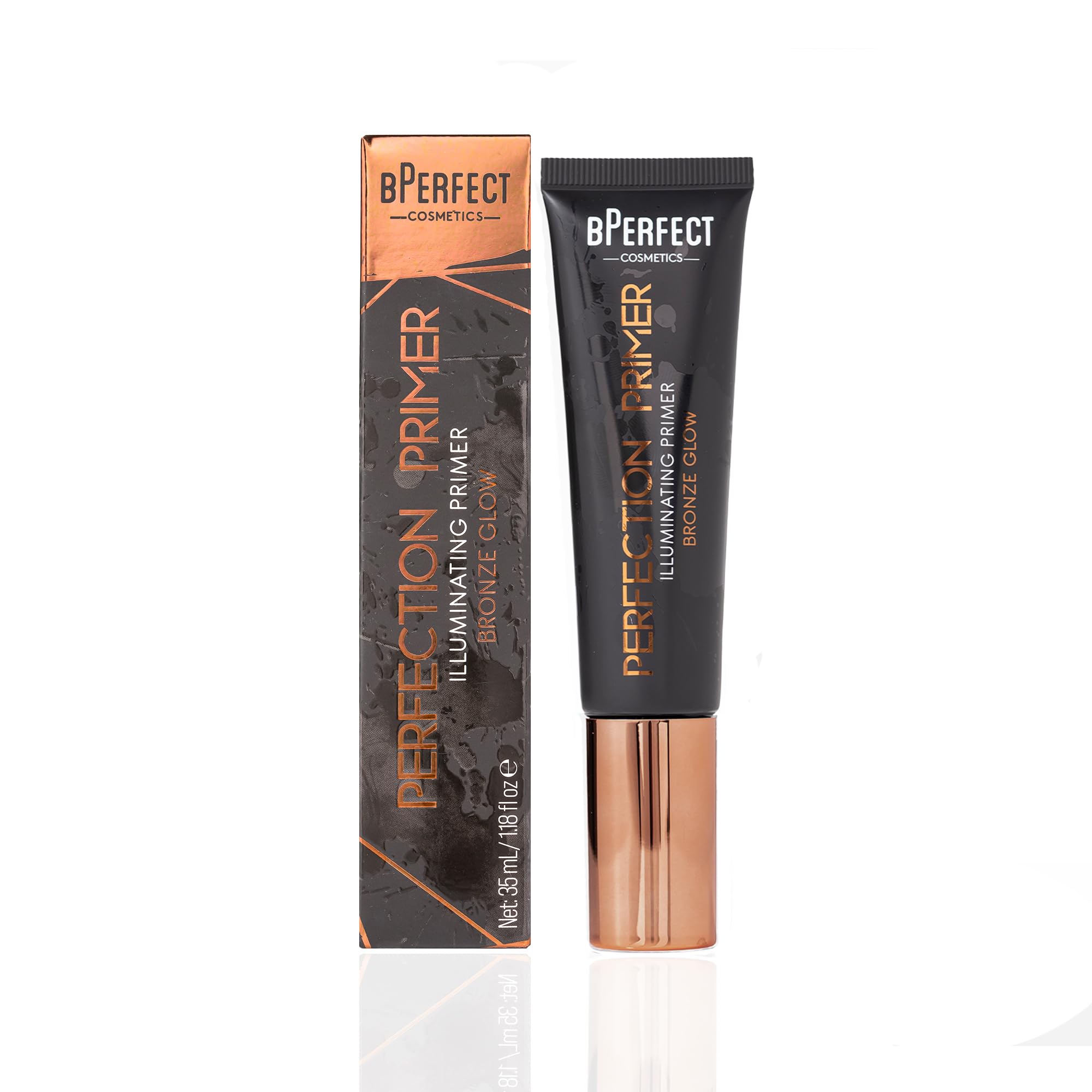 BPerfect Illuminating Perfection Primer - Hydrating Radiance Boosting Face Primer - Shade: Bronze Glow - 35ml