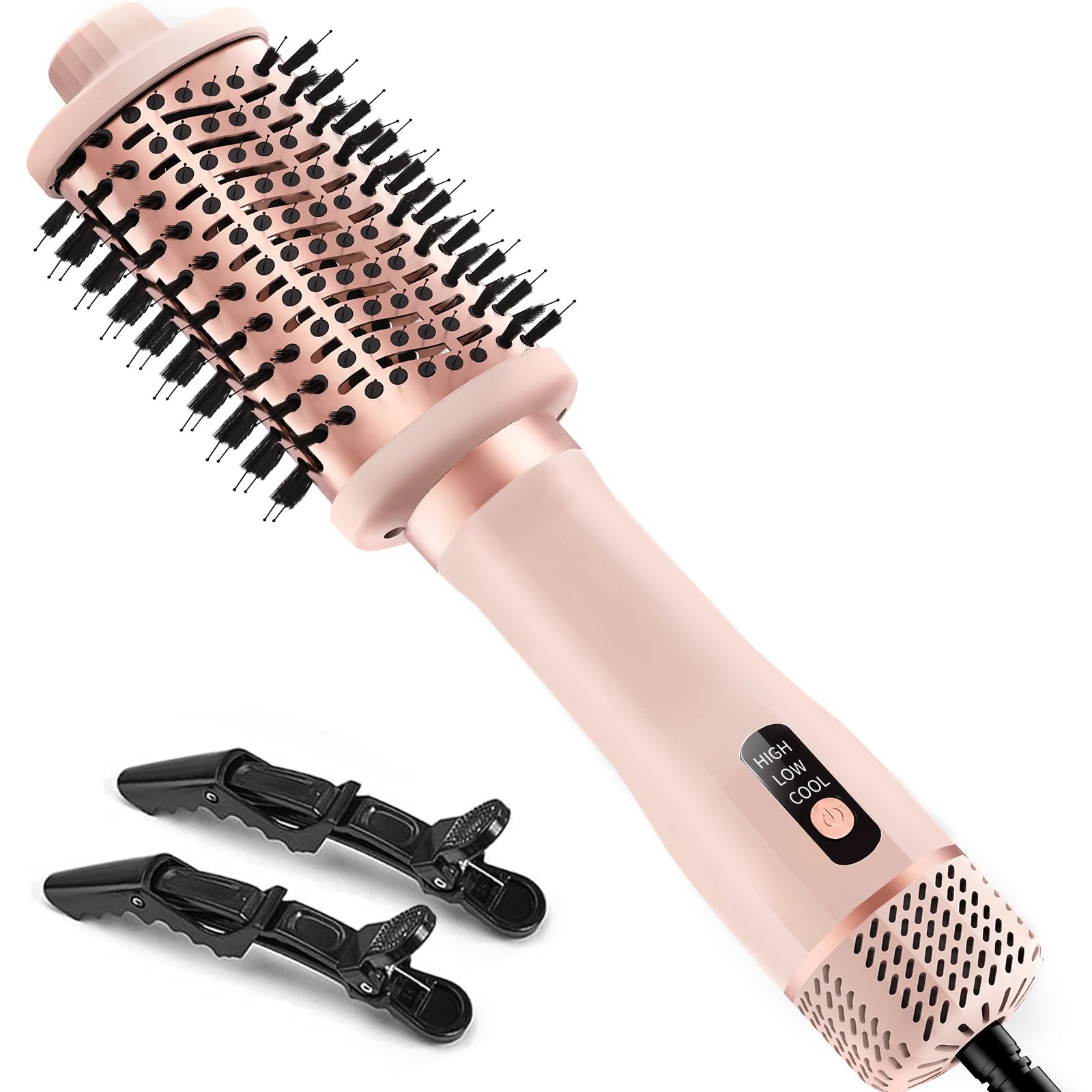 Photo 1 of **DIRTY (HAIR)** Hight Speed One-Step Volumizer Hair Dryer, 4-in-1 Hair Dryer Brush Blow Dryer & Styler Volumizer – Hot Air Straightener Brush for Frizz Control, Salon Blowout, Fast Drying with Ionic Technology