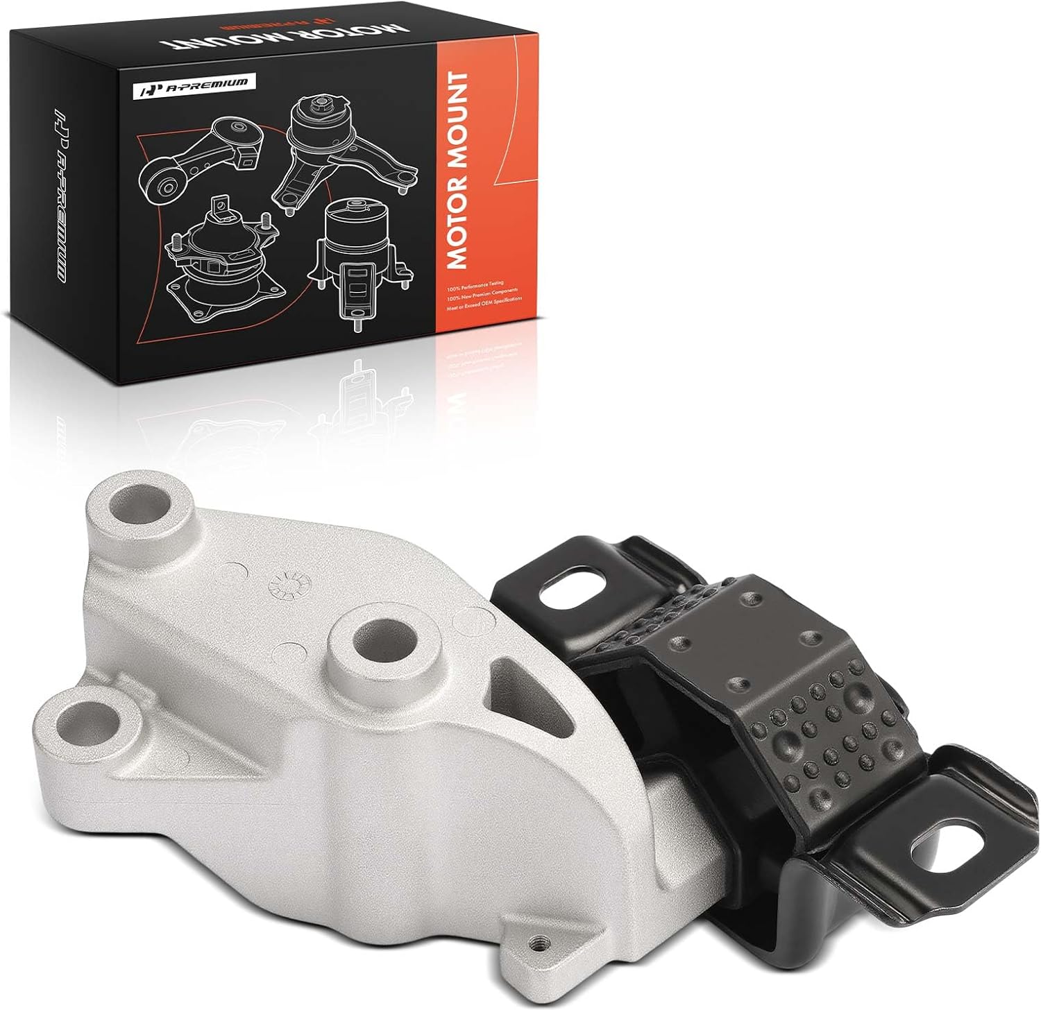 A-Premium Left Transmission Mount Compatible with Smart Fortwo 2008-2015, Manual Transmission, Driver Side