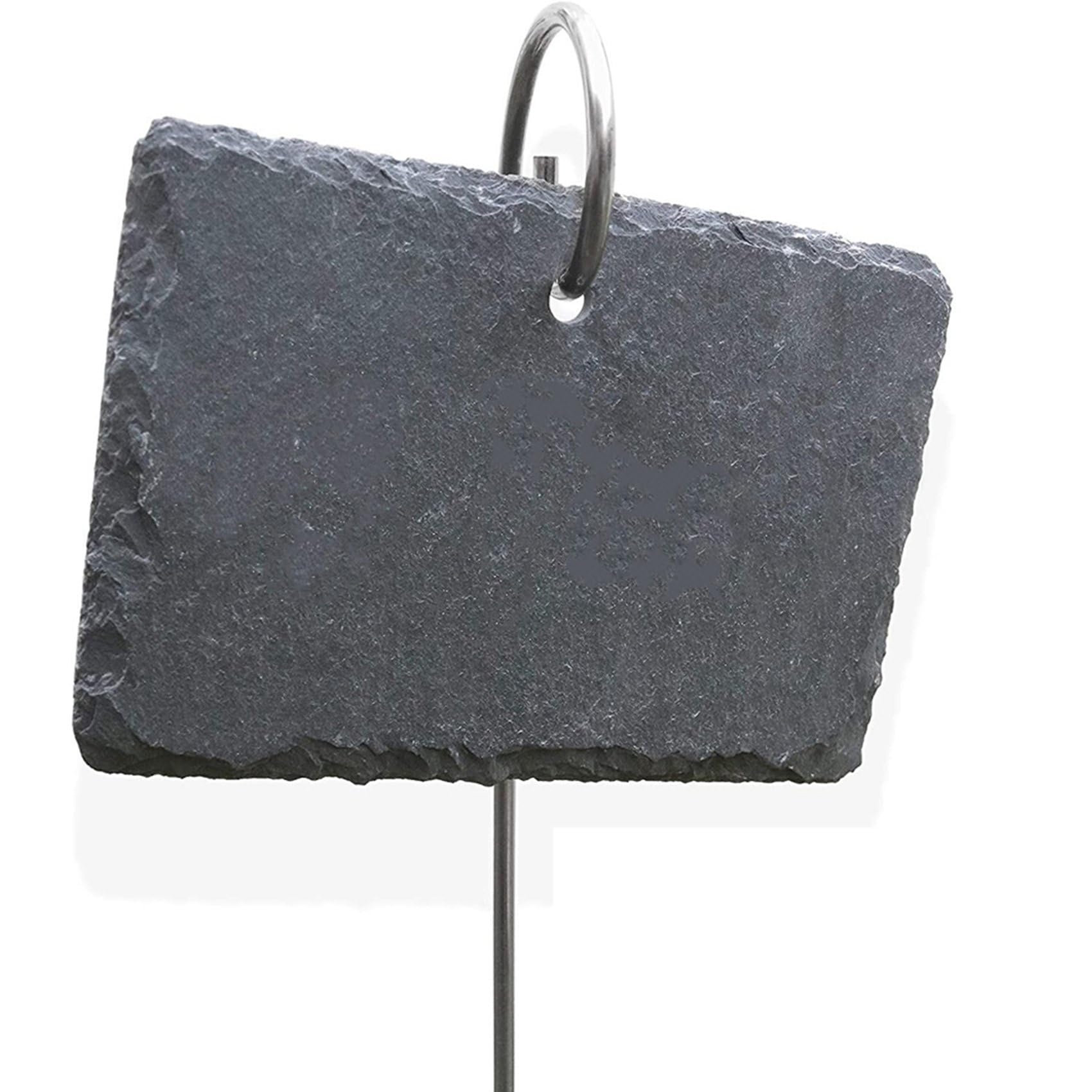 Étiquettes de Plantes en Ardoise Marqueurs de Plantes de Jardin Étiquettes Accessoires de Serre Piquets de Jardin, 60Pièces Séries