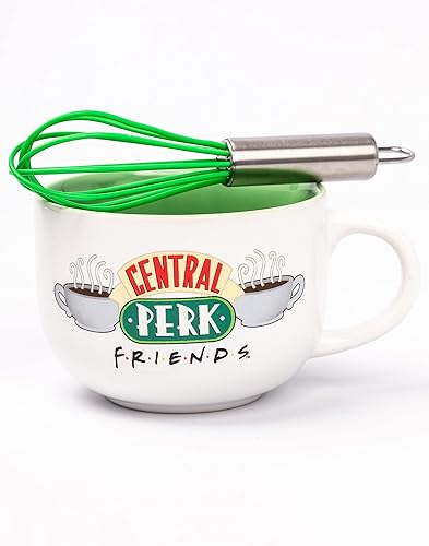 Vista 4 de FRIENDS Taza de programa de televisión Accesorios para plantilla Central Perk Cappuccino Cup