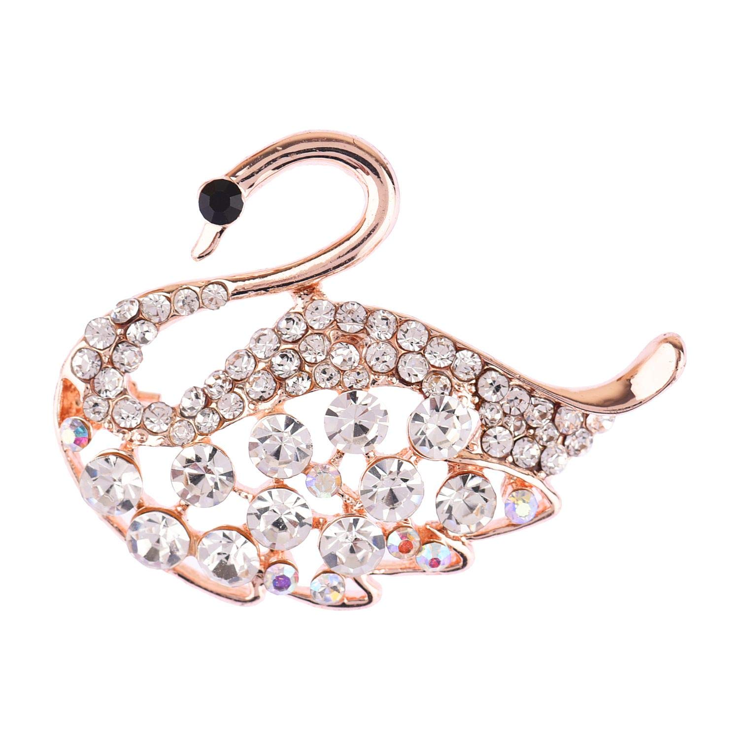 Unisex Crystal Brooch Lapel Pin-image-5