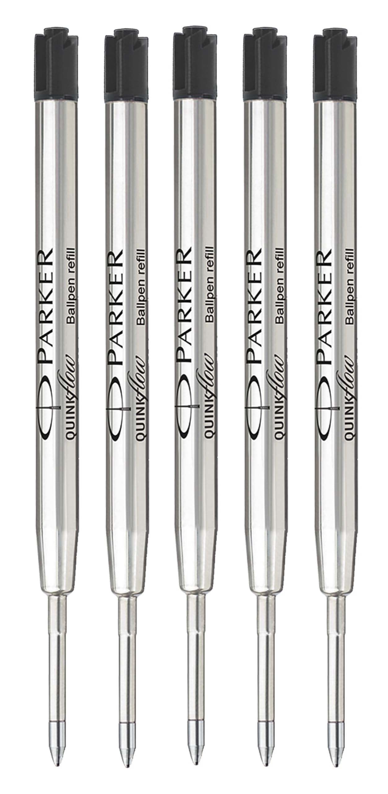 Parker Original QUINKflow Ballpoint Pen Refills, Blue, Extra Capacity