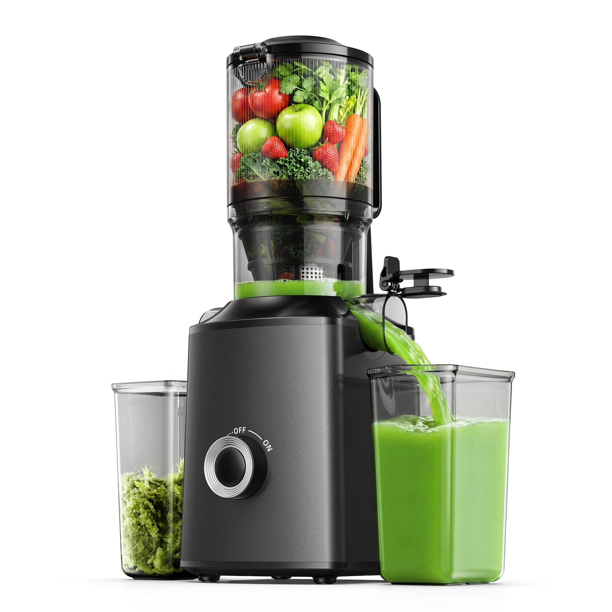 Amazon.com: Cold Press Juicer, EUHOMY 5.3