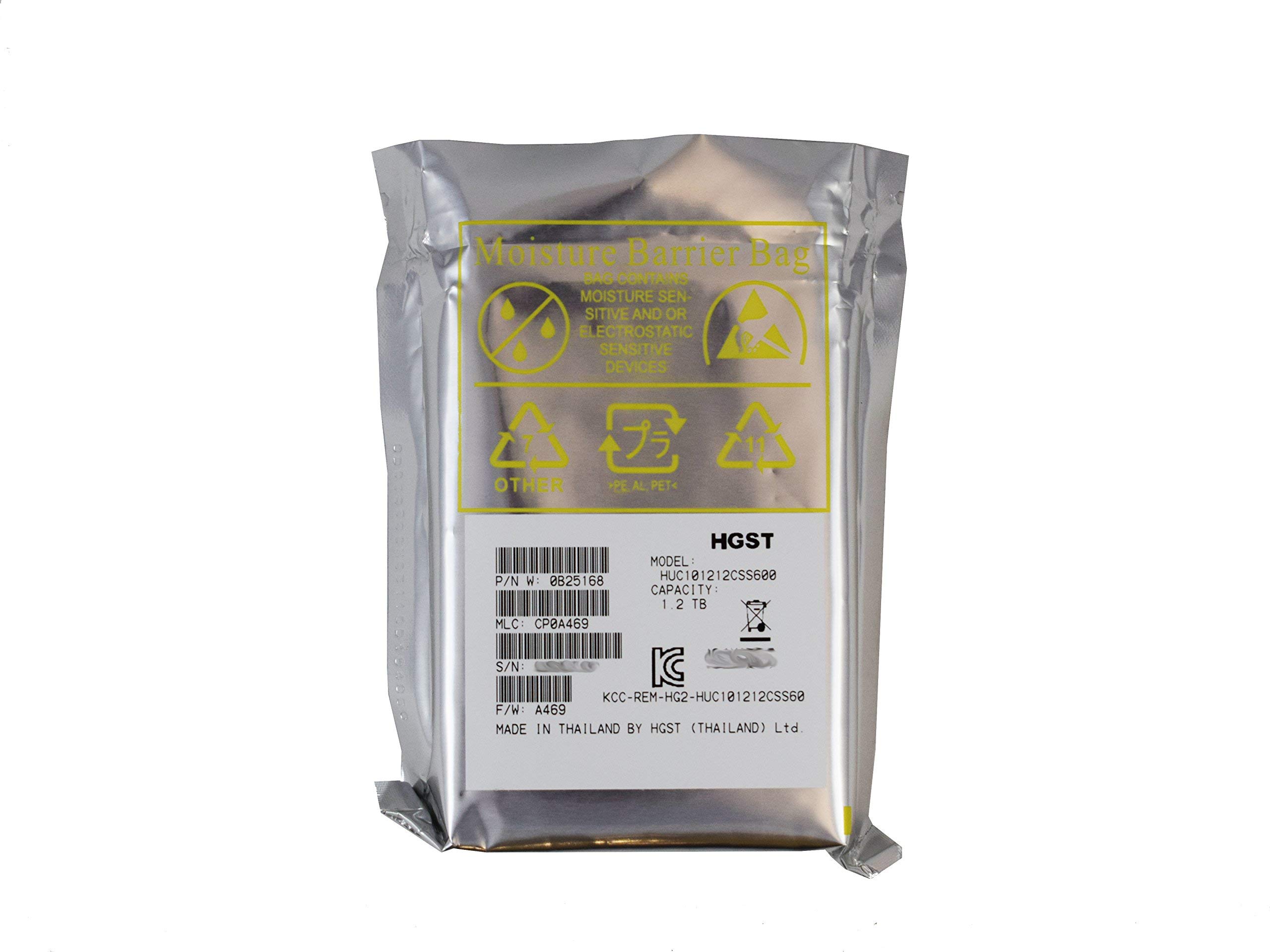 HGST Ultrastar HUC101212CSS600 0B25168 1.2TB 10K RPM SAS 6Gb/s 2.5