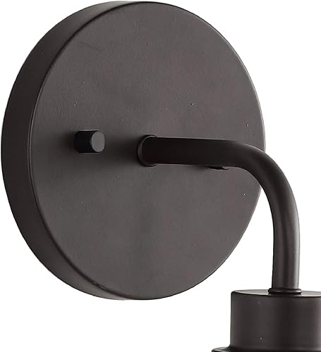 Miniatura 5 de Eyely EYL7529A Perry - Lámpara LED rústica de 36 pulgadas con 4 luces de hierro y vidrio sembrado, para entrada, vestíbulo, baño, pasillo,