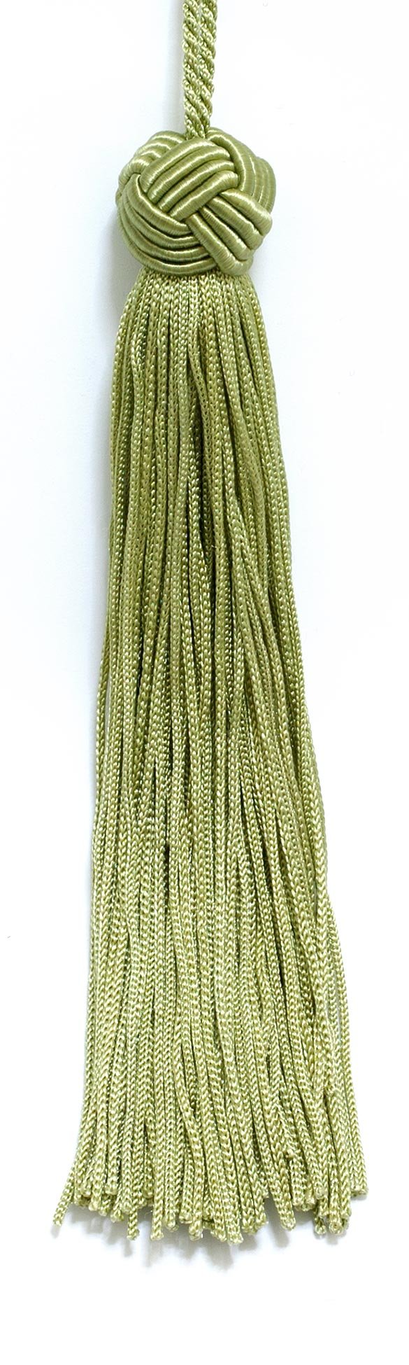 Gland en chaînette vert avocat 14cm pour réparer des rideaux ternes et réussir vos finitions