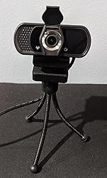 1080P Webcam,Live Streaming Web Camera with Stereo Microphone, Desktop ...