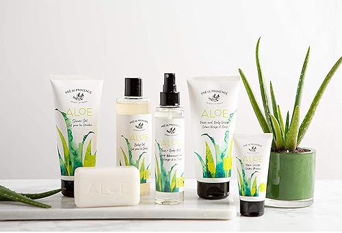 Miniatura 7 de Organic Aloe Collection Jabón en barra enriquecido hidratante (5.2 oz), aroma de pepino fresco