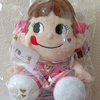 2002年当選品メッセージペコちゃん ぬいぐるみ 2002年当選品メッセージペコちゃん ぬいぐるみ 不二家ペコちゃん