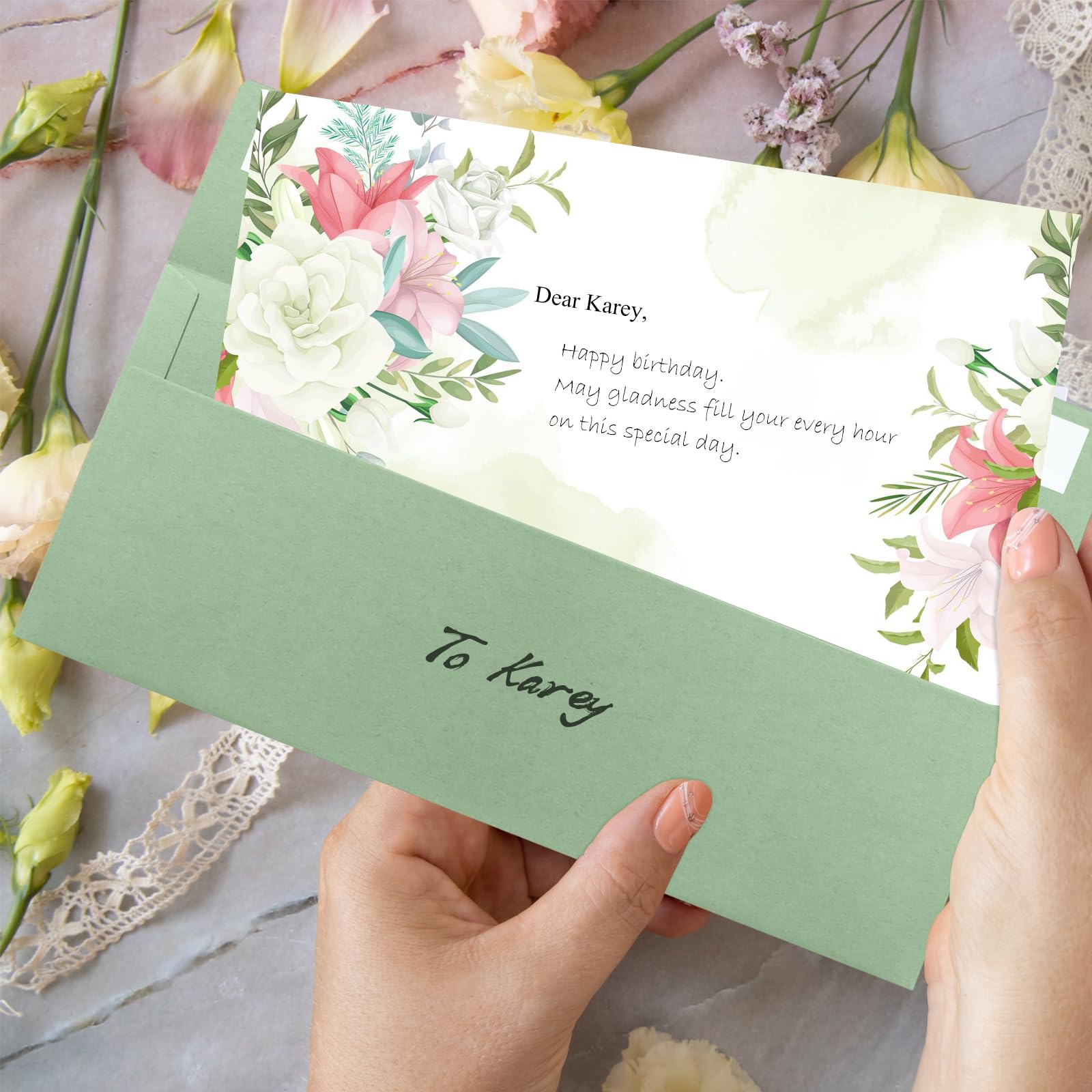 Mulbozy 200-Pack #10 Business Envelopes - Self Seal, Sage Green, 4-1/8 X 9-1/2 Inches, For Office & Mail