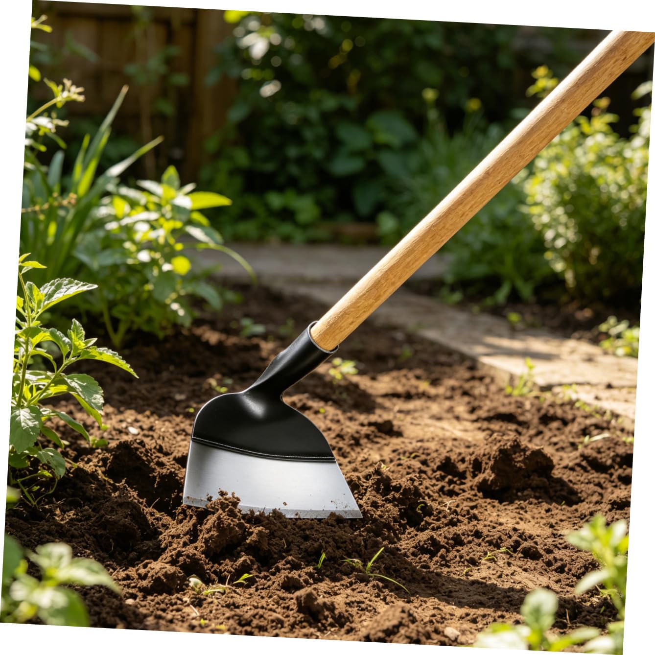 Zappetta per Diserbo e Sarchiatura in Acciaio da Giardino
