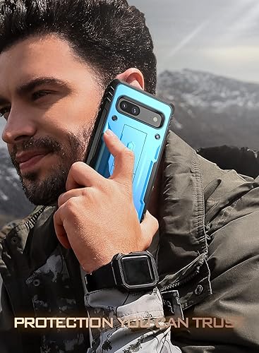 Miniatura 6 de Poetic Revolution - Funda para Google Pixel 7A 5G, protector de pantalla integrado funciona con identificación de huellas dactilares, carcasa