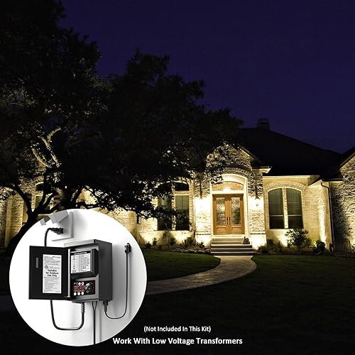 Miniatura 7 de Malibu - Proyector LED de bajo voltaje, iluminación de paisaje, para exteriores, para paredes, árboles, banderas, luz decorativa, 6 W, 12 V CA para