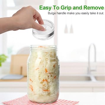 4 Pack Fermentation Weights 7cm for Wide Mouth Fermentation Jar