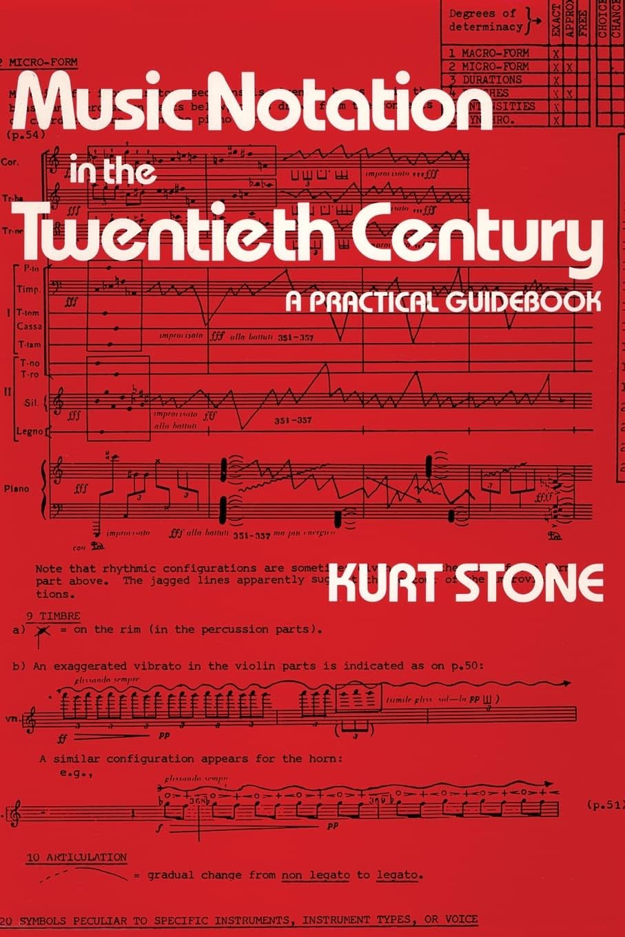 Music Notation in the Twentieth Century: A Practical Guidebook