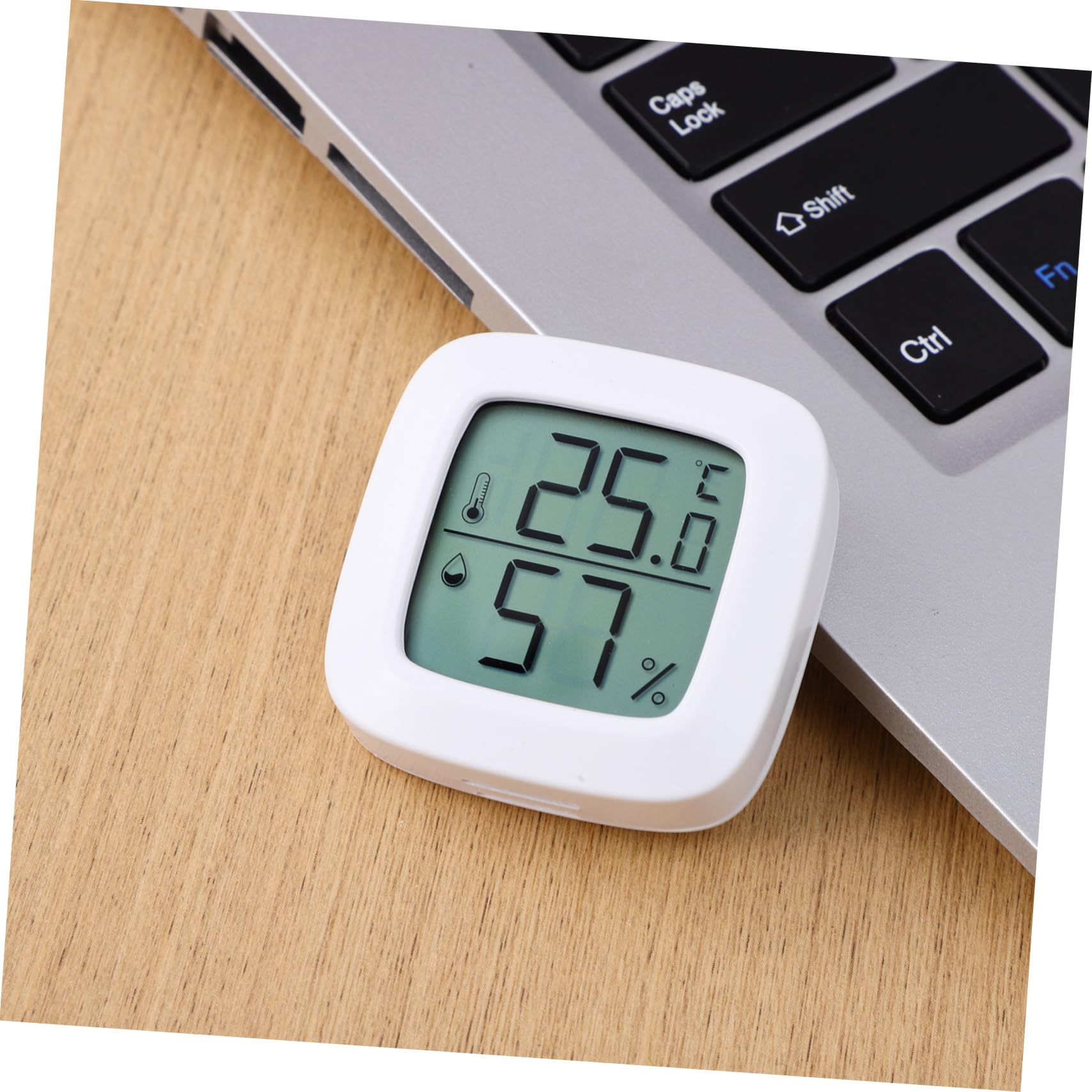 Toyvian 3piezas Mini Termómetro Higrómetro Digital Termómetro De