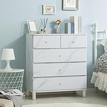 Chest with Legs, Stylish, Cute, Width 31.5 inches (80 cm), Storage for Living Room, Storage Furniture, Drawer, Rounded Corners, Living Alone, Simple, Marble-Style, Wood Grain Style, Prevents Side Sway