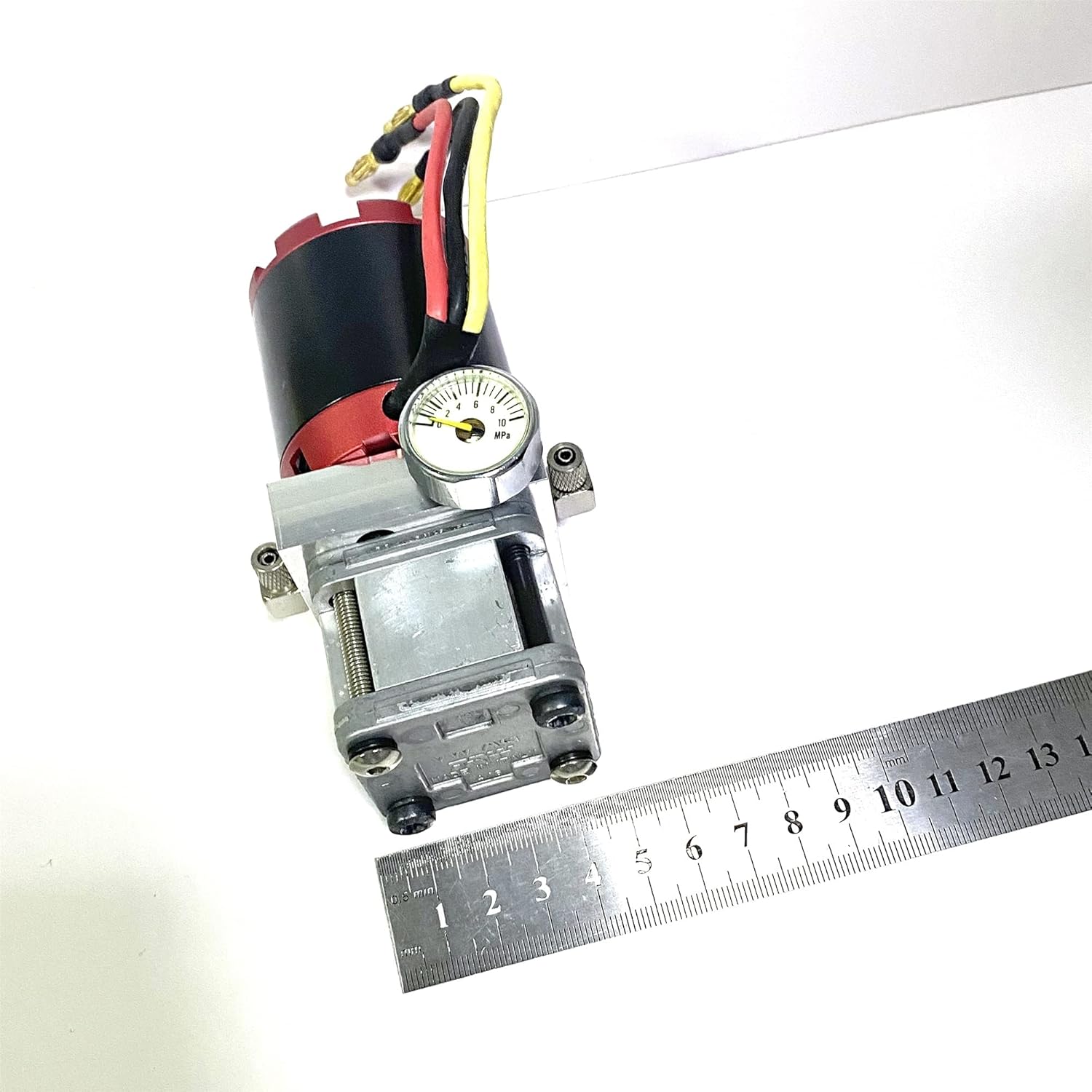 for Excavator Model Oil Pump Hydraulic Pump Miniature Gear Pump Imported Pump Model High Pressure Gear Pump Assembly Accessories (Color : Oil Pump Without ESC)