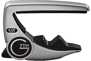 g7th Performance 3 Capo for Acoustic and Electric Guitars, Silver