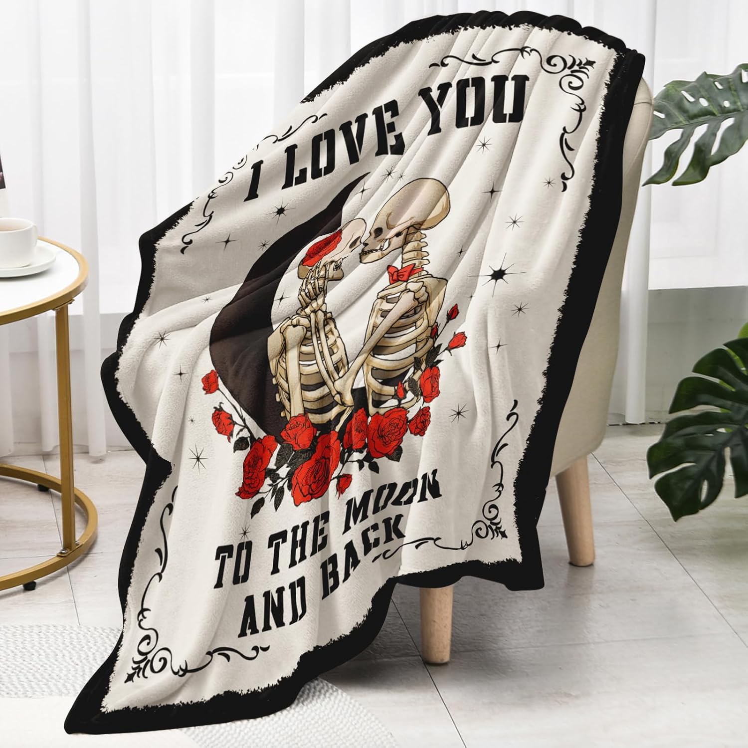 Valentines Day Gifts for Him Her, Wedding Anniversary Blanket for Women Men, Birthday Gifts for Boyfriend Girlfriend, I Love You Gift, Engagement, Valentines Gift for Wife Husband Couple, 60"X50" - Image 6