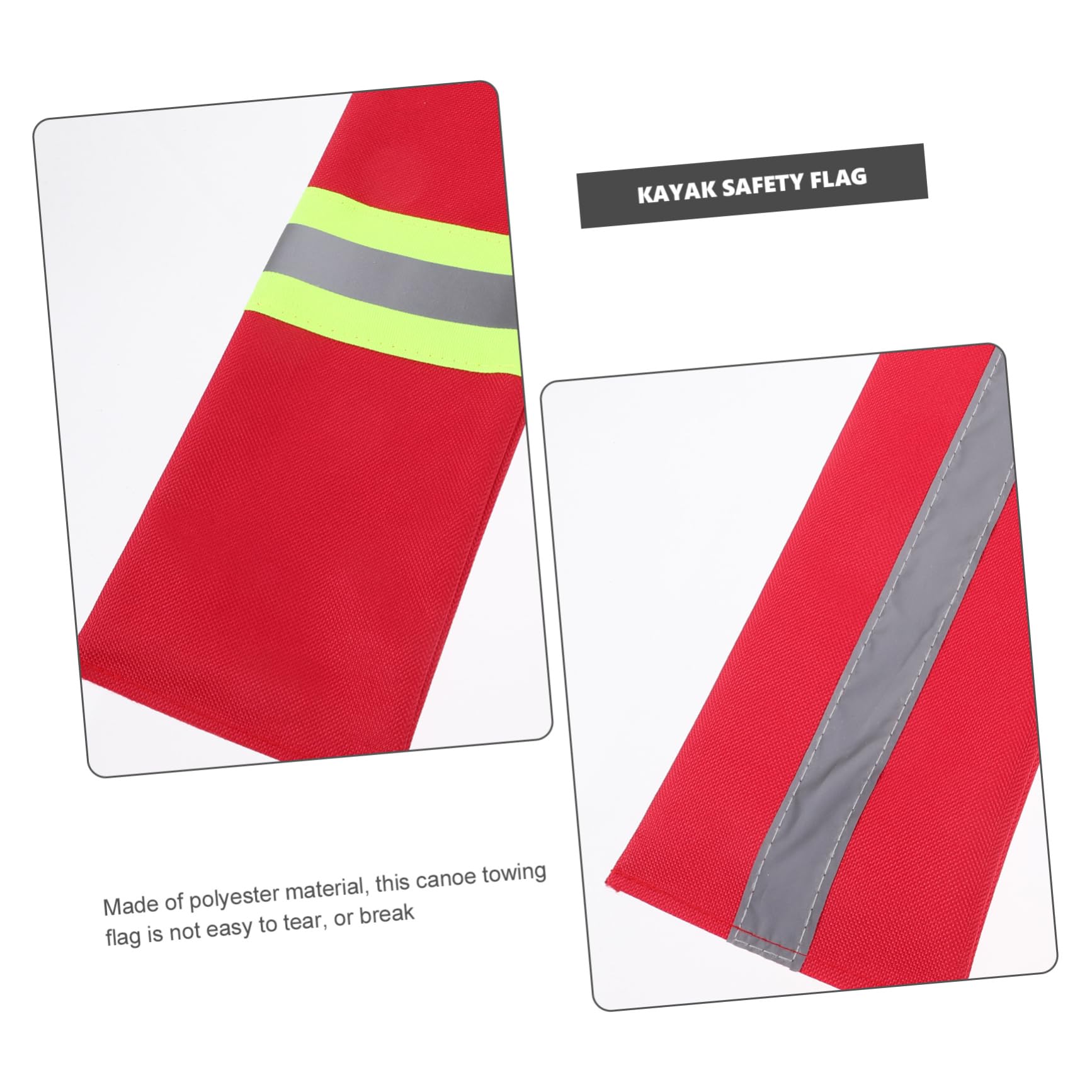 Toddmomy 9piezas Banderas De Seguridad para Kayak Banderas Reflectantes De Remolque para Kayak para Visibilidad Actividades