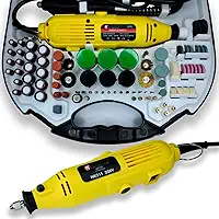 Micro Mini Retífica 300w Com 212 Pçs Acessórios Profissional 220V