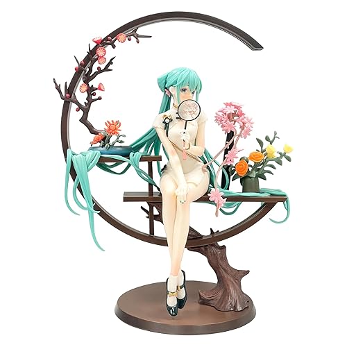 PQKL-party Hatsue Miku Figur Hatsue Miku Figuren Anime 30cm Statue Spielzeug, Ornamente, Desktop -Dekoration, Geschenke für Jungen, Mädchen, Fans