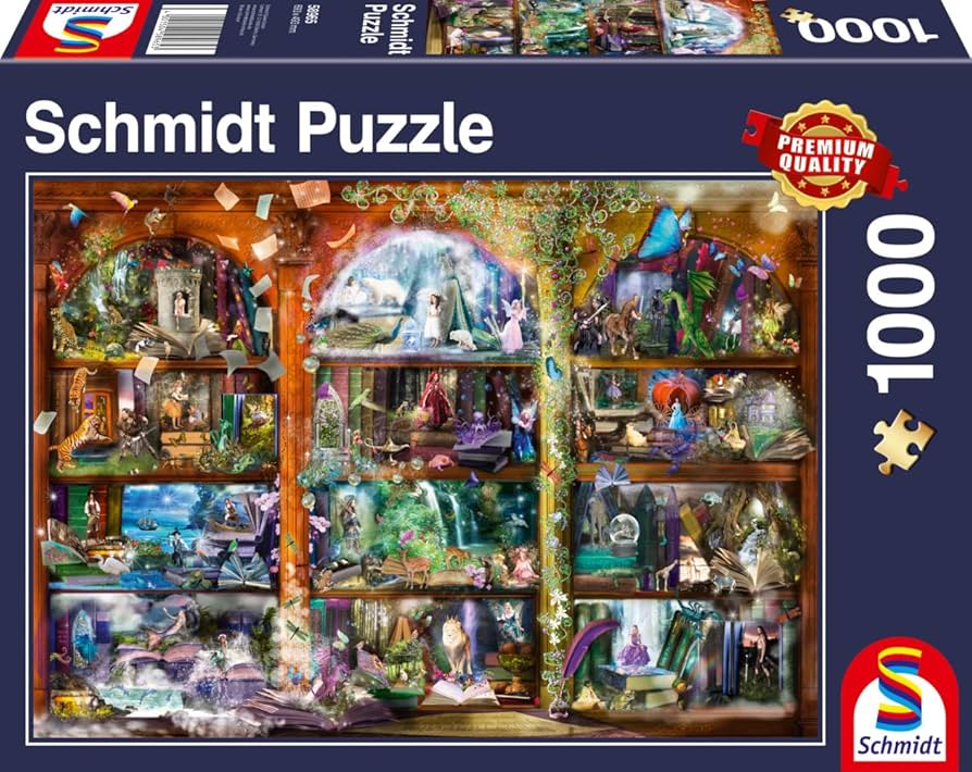 Amazon.com: Schmidt Spiele 58965 Fairy Tale Magic Puzzle 1000