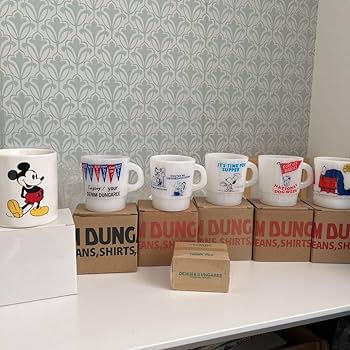 Amazon.co.jp: デニム&ダンガリー ノベルティ マグ 6個セット