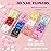 3D Flowers, Manicure Kit with Gel Glue, Colorful Acrylic Flower Nail Charms & Caviar Beads, Rhinestones & Gem Glue (UV/LED Needed) with Pickup & Dotting Tools