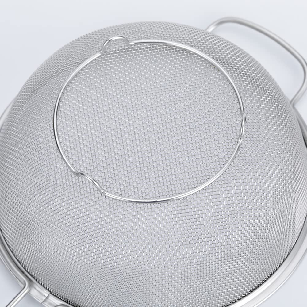 thermohauser Zeef groot (roestvrij staal), fijn, maaswijdte 2,5x1,4 mm, diameter 35,0 cm
