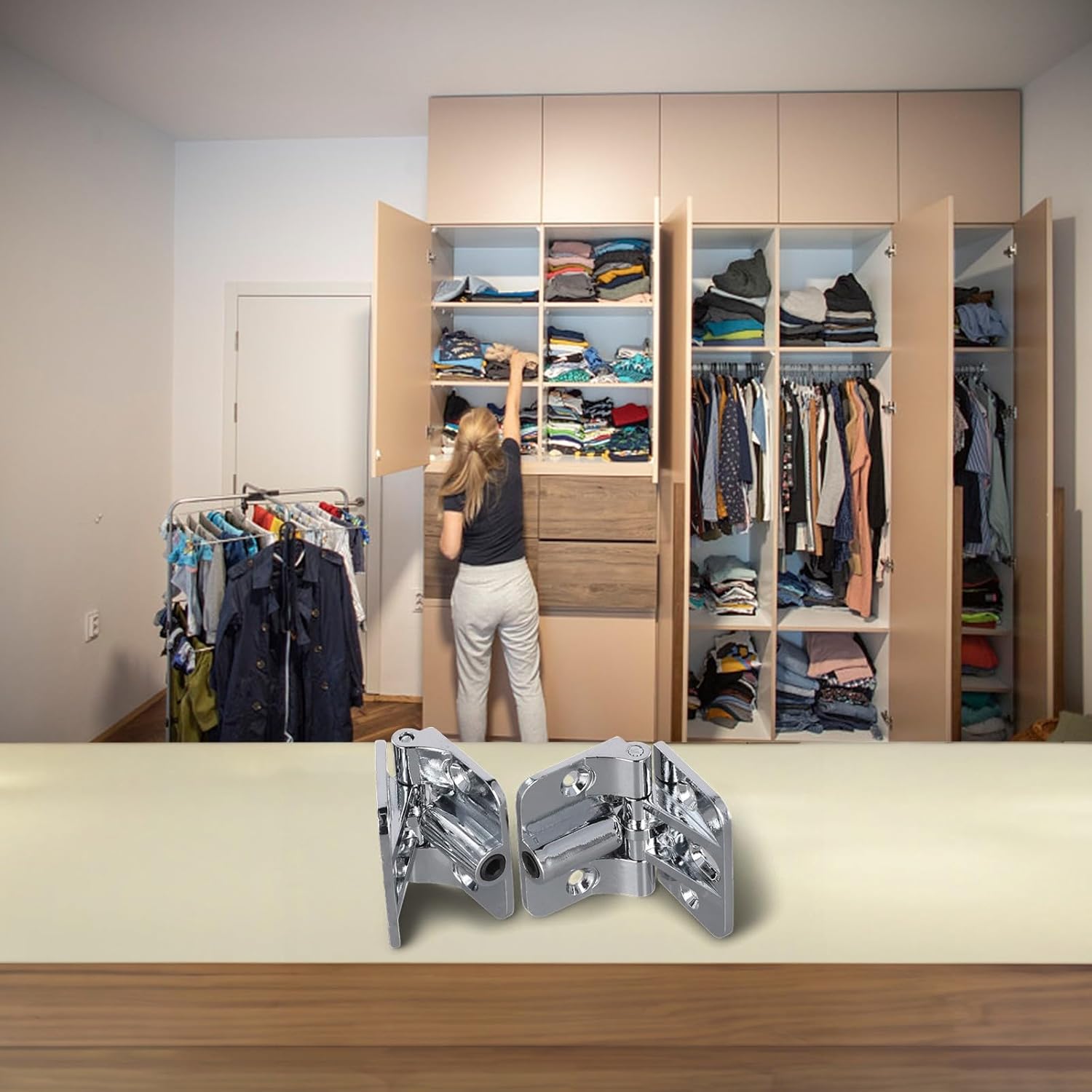 Innovative Design Strong Adjustability of Our 180 Degrees Locking Hinge System Suitable for Any Setup (Bright Light)